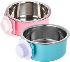 Stainless Steel Removable Pet Food Bowl